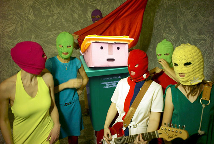 Pussy Riot Hire Shock New Member