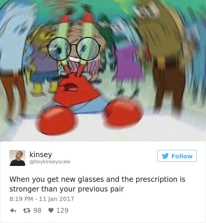 Glasses Problems