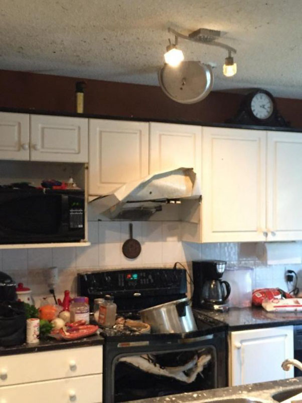 15 Maneras de fallar enormemente en la cocina