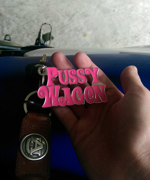 My Parents Got Me A New Car And Got Me This Keychain To Go With It