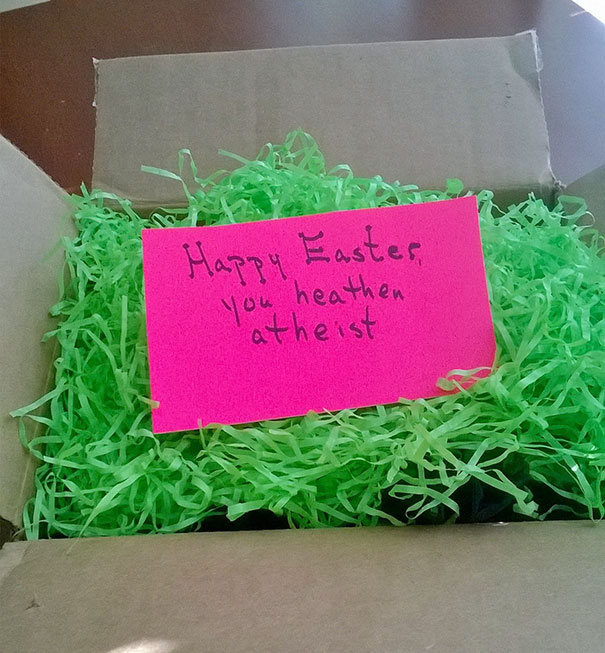 My Mom Sent Me An Easter Care Package