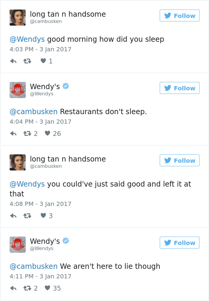 Wendy's Is Roasting People On Twitter, And It's Hilarious | Bored Panda