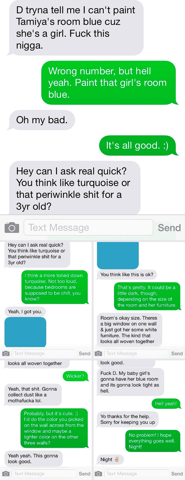 105 Of The Funniest Wrong Number Texts Ever | Bored Panda