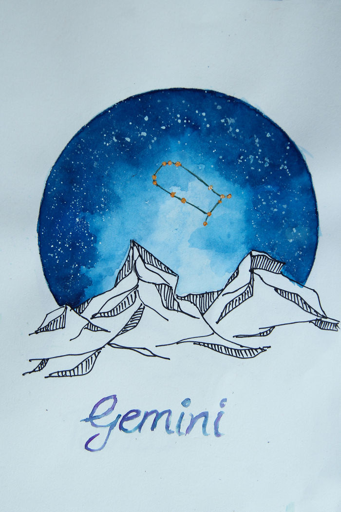 I Painted Zodiac Sign Constellations I Painted Zodiac Sign Constellations