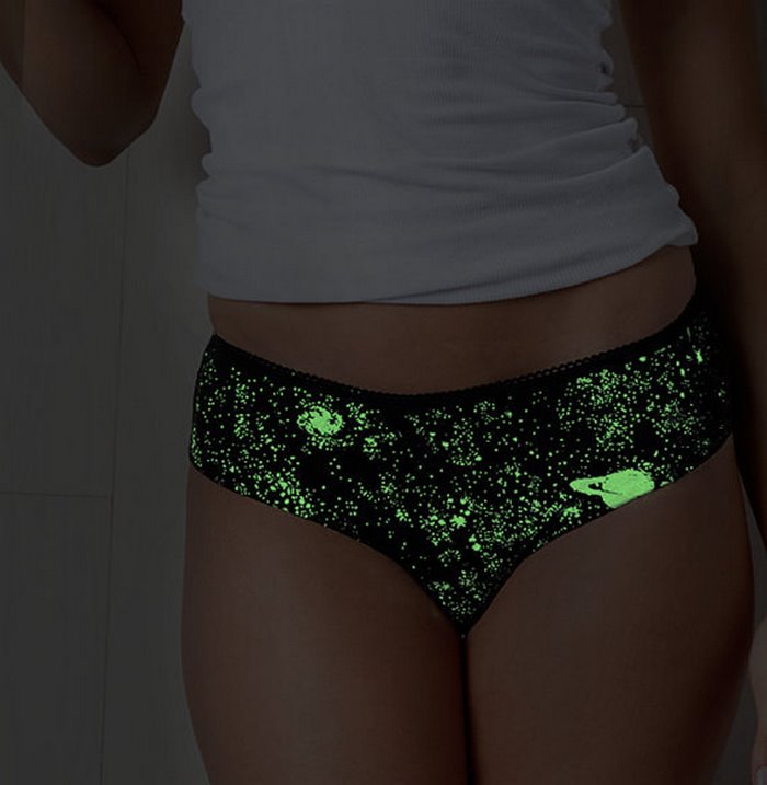 Glow-In-The-Dark Galactic Underwear