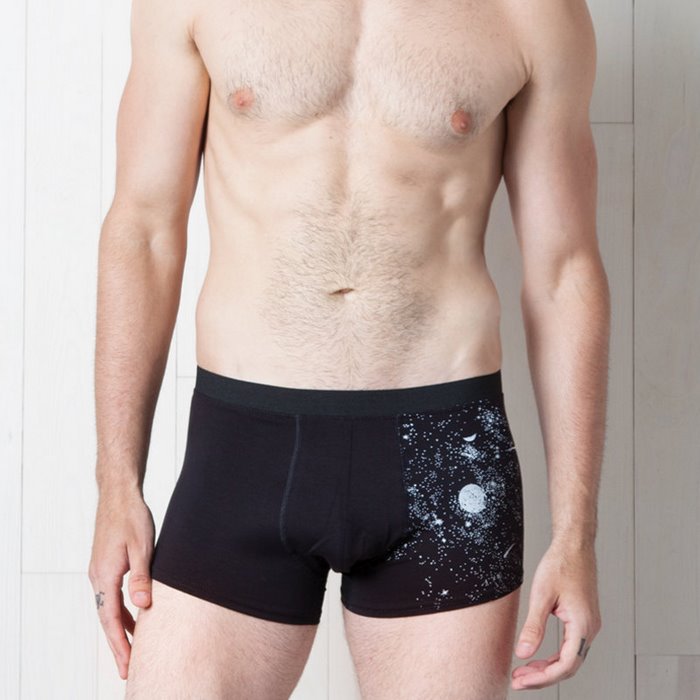 Glow-In-The-Dark Galactic Underwear