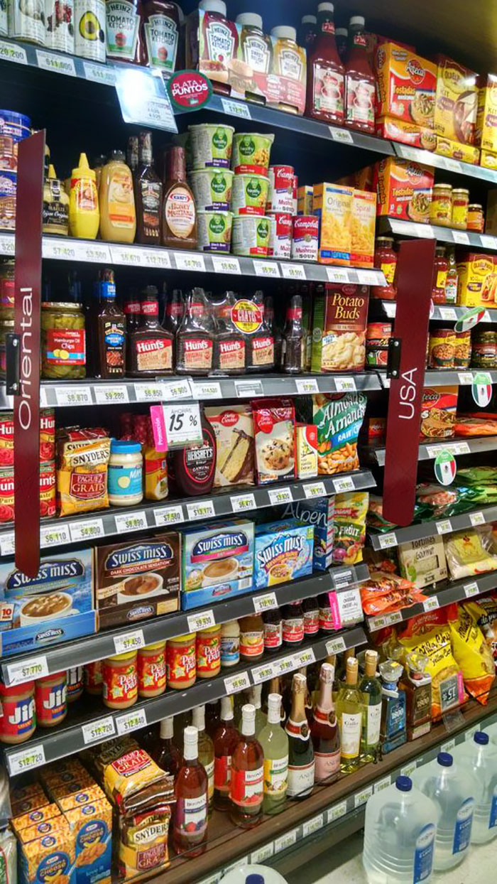 This Fancy Colombian Grocery Store Has A Section For Us Foreigners From The Usa. Hot Chocolate And Peanut Butter Ftw!