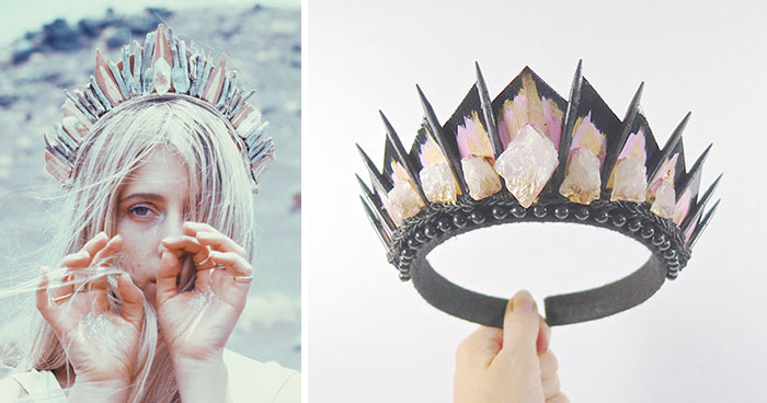 Handmade Crystal-Studded Crowns Are An Actual Thing