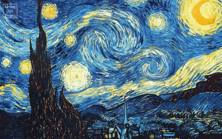 The Starry Night - 1889