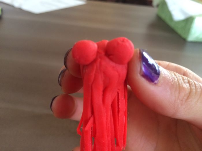 I Make Miniature Wigs Out Of Play Dough