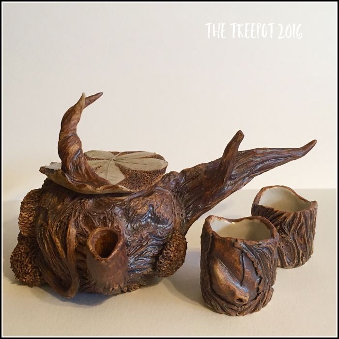 The Treepot - Ceramic Artwork By Amanda Barker The Treepot - Ceramic Artwork By Amanda Barker