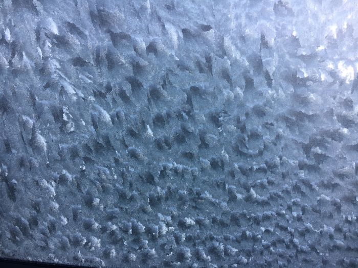 Windows Of My Car This Morning...