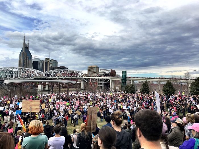 March For Women's Rights In Nashville!