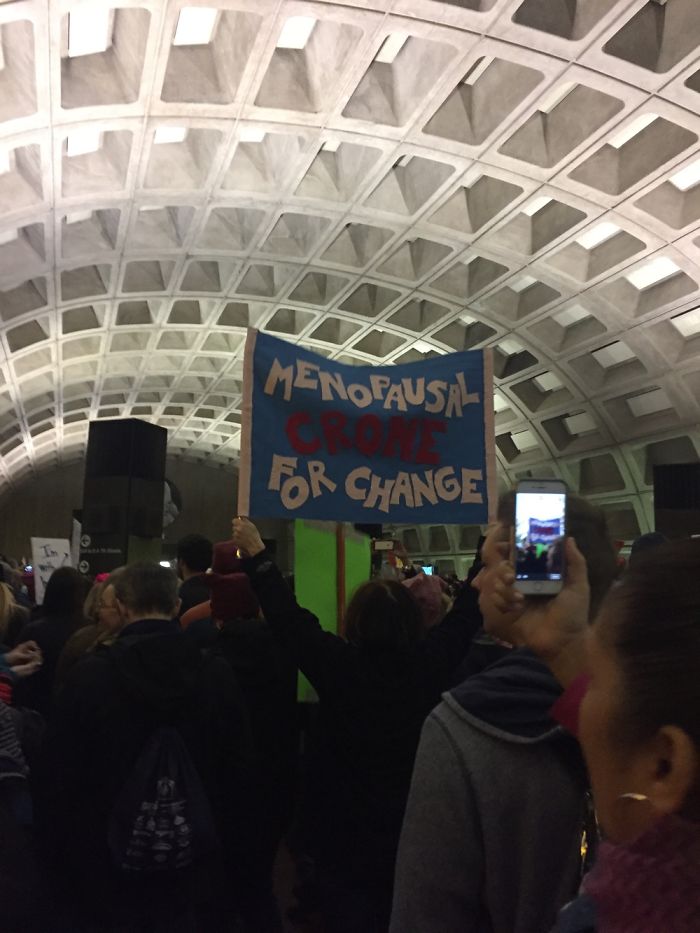 Some Signs From The Women's March Yesterday