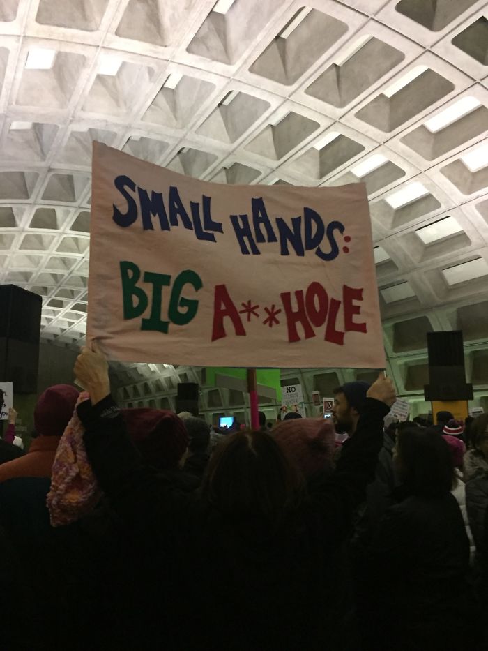 Some Signs From The Women's March Yesterday