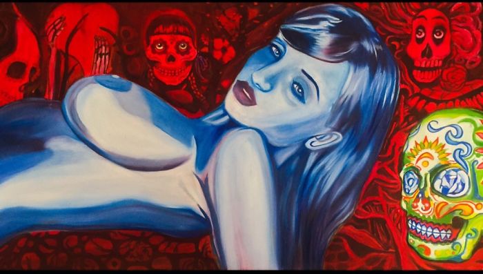 Sensual And Nude Oil Paintings