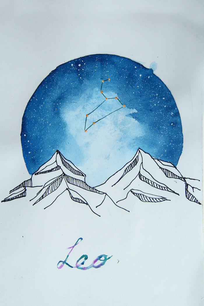 I Painted Zodiac Sign Constellations I Painted Zodiac Sign Constellations