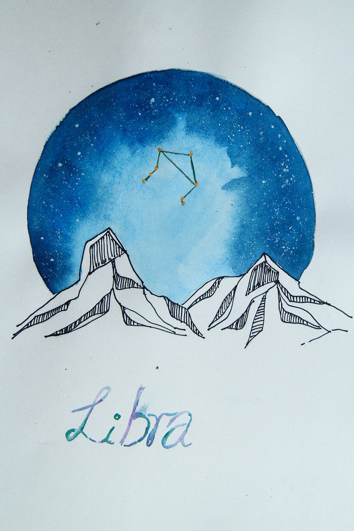I Painted Zodiac Sign Constellations I Painted Zodiac Sign Constellations