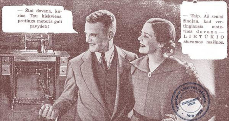Interwar Advertising In Lithuania: Witty, Neat And Politically Incorrect