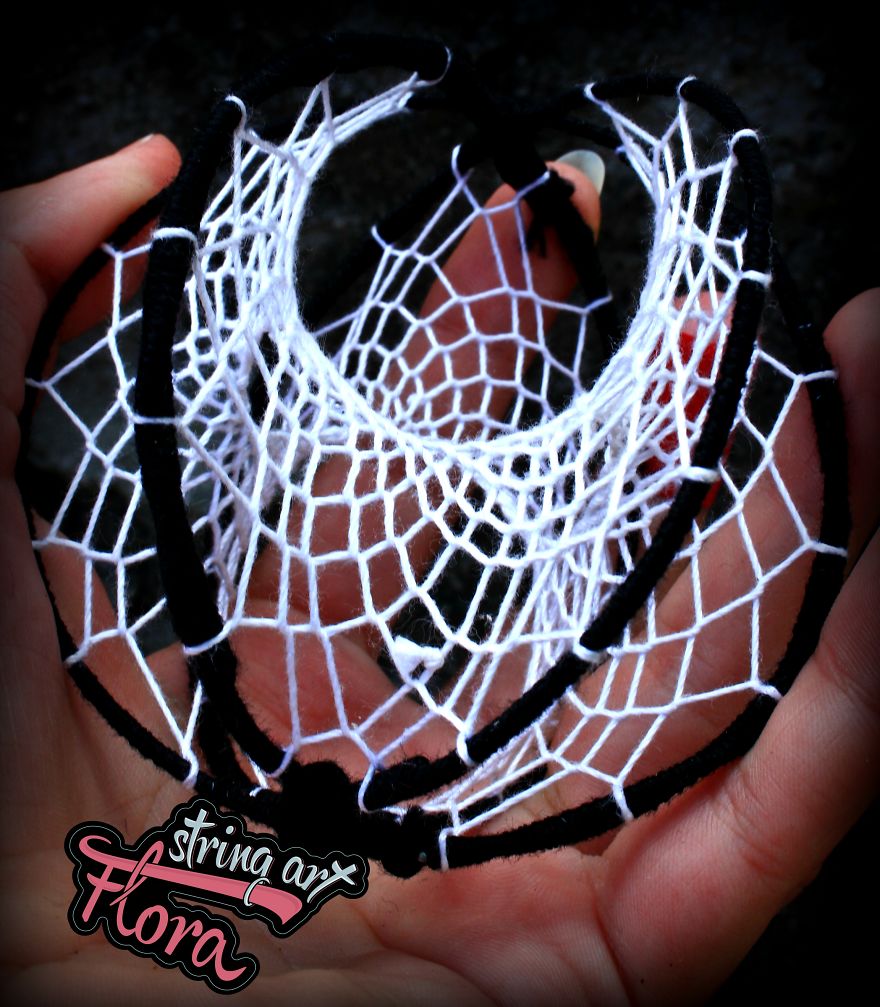 Amazing 3d Dreamcatcher By Flora String Art Amazing 3d Dreamcatcher By Flora String Art