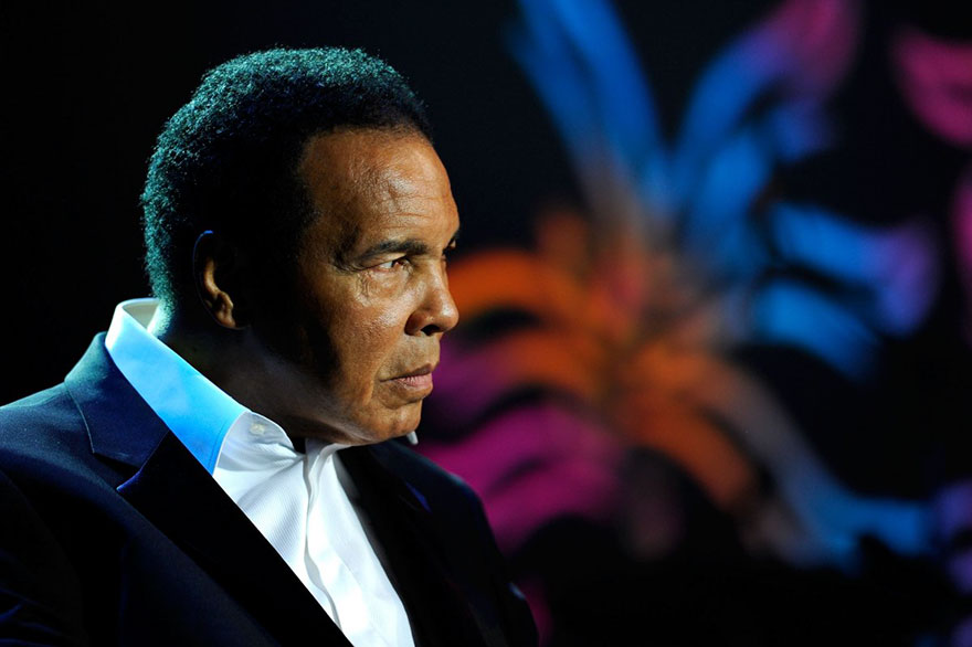 Muhammad Ali Onstage During The Michael J. Fox Foundation's 2010 Benefit "A Funny Thing Happened On The Way To Cure Parkinson's" At The Waldorf-astoria On November 13, 2010, In New York City