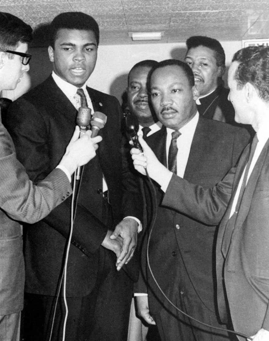 Muhammad Ali With Martin Luther King