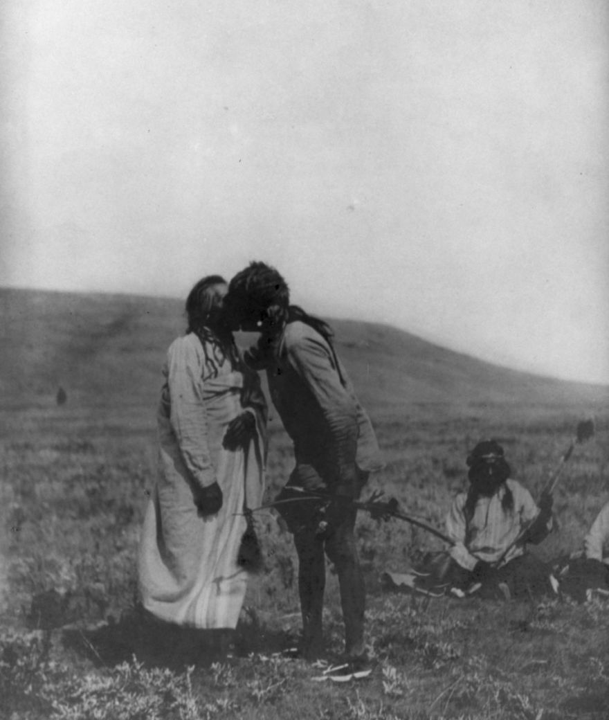 A Dancer Kisses The Grandfather, 1908