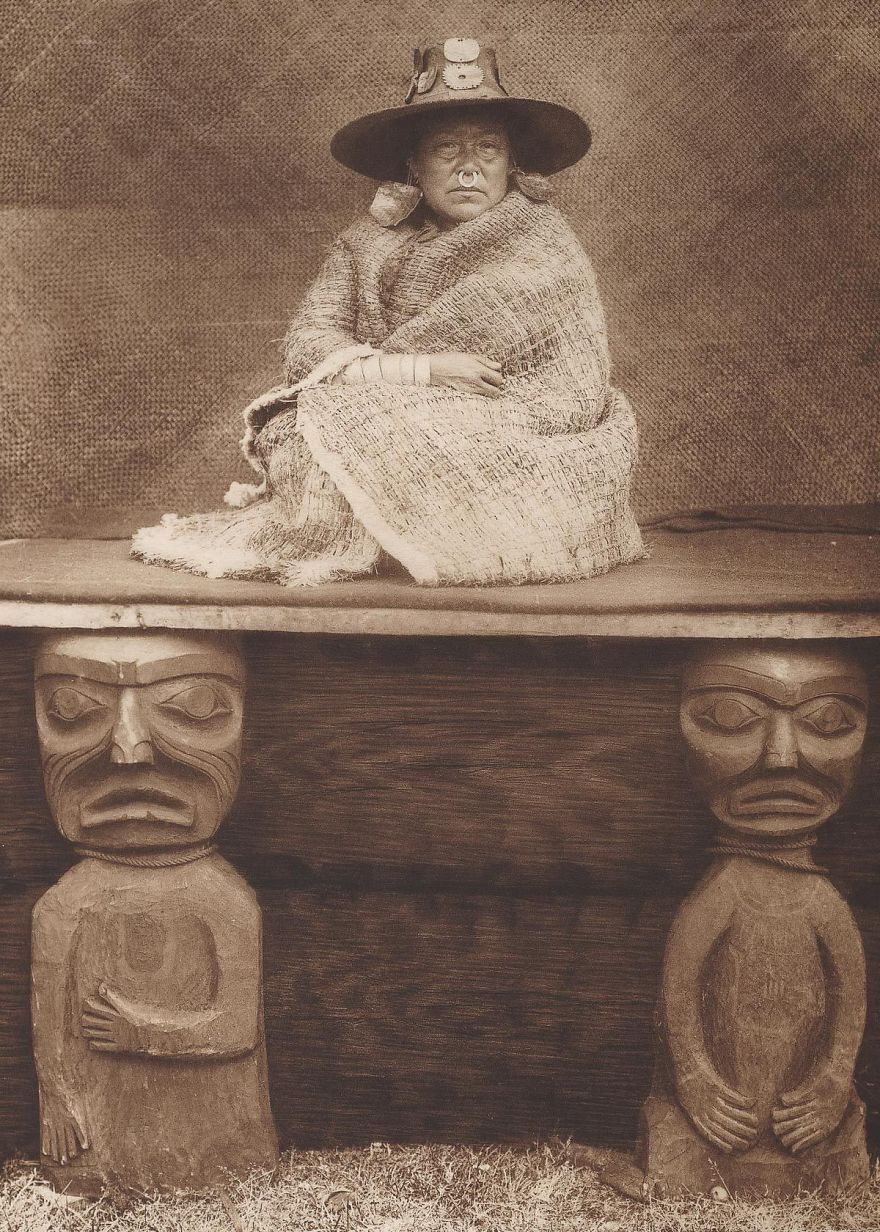 A Kwakiutl Chief's Daughter, 1910