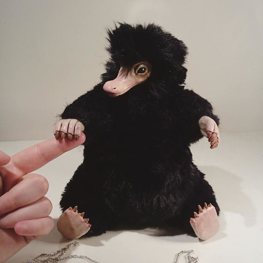 Handmade Niffler Inspired By The "Fantastic Beasts And Where To Find Them"