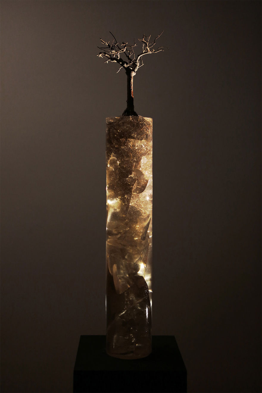 New Resin Sculptures By Giulia Manfredi