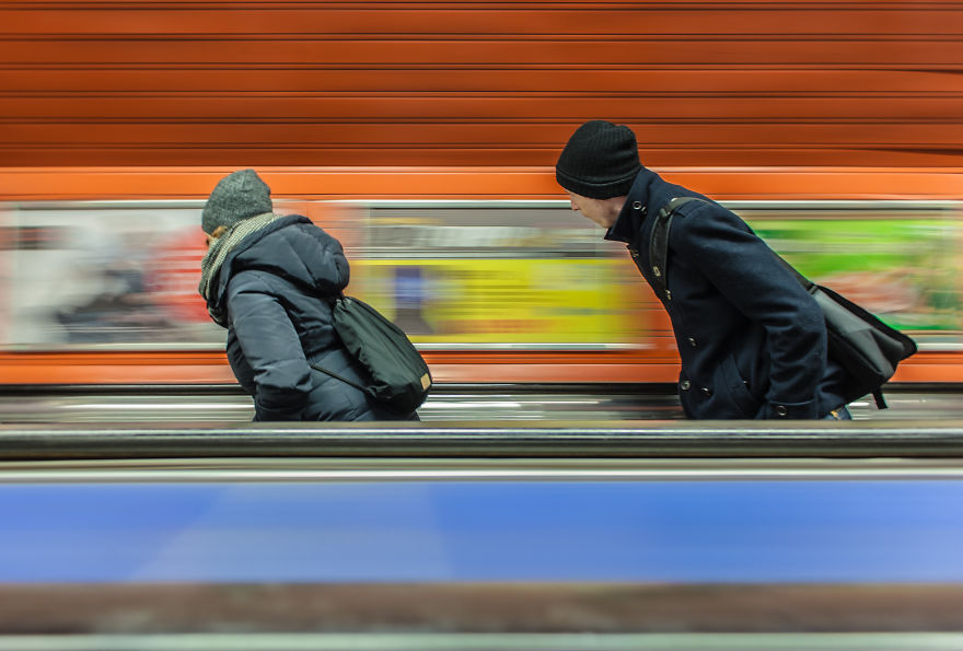 The Colorful Boredom Of The Budapest Metro