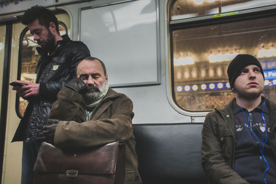 The Colorful Boredom Of The Budapest Metro