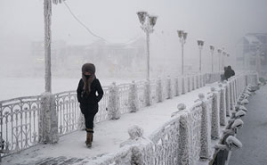 Este fotógrafo visitó el pueblo más frío del mundo, donde la temperatura puede llegar a -71,2ºC