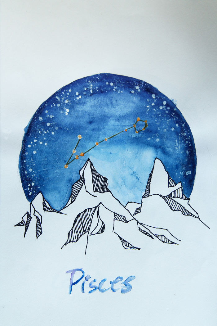 I Painted Zodiac Sign Constellations I Painted Zodiac Sign Constellations