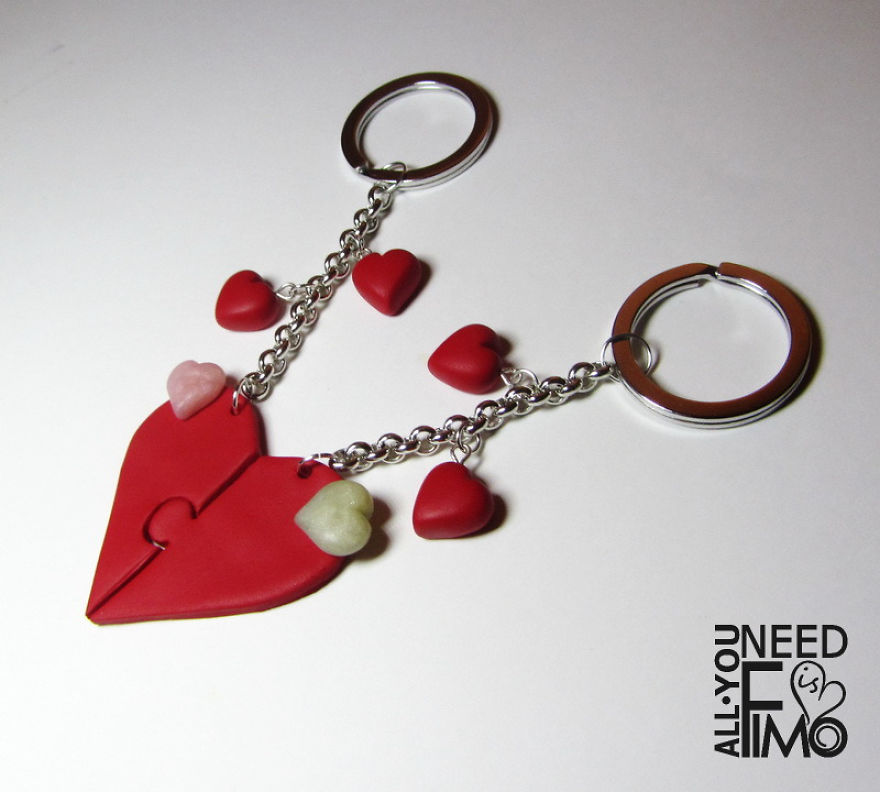 Another Polymer Clay Creation For Valentine's Day!