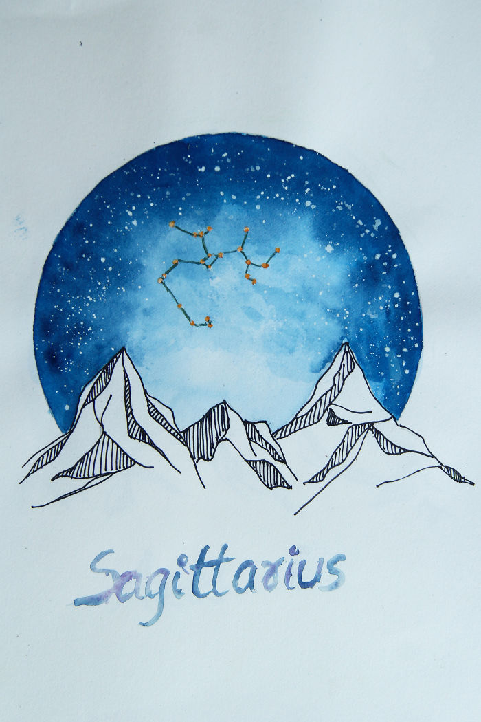 I Painted Zodiac Sign Constellations I Painted Zodiac Sign Constellations