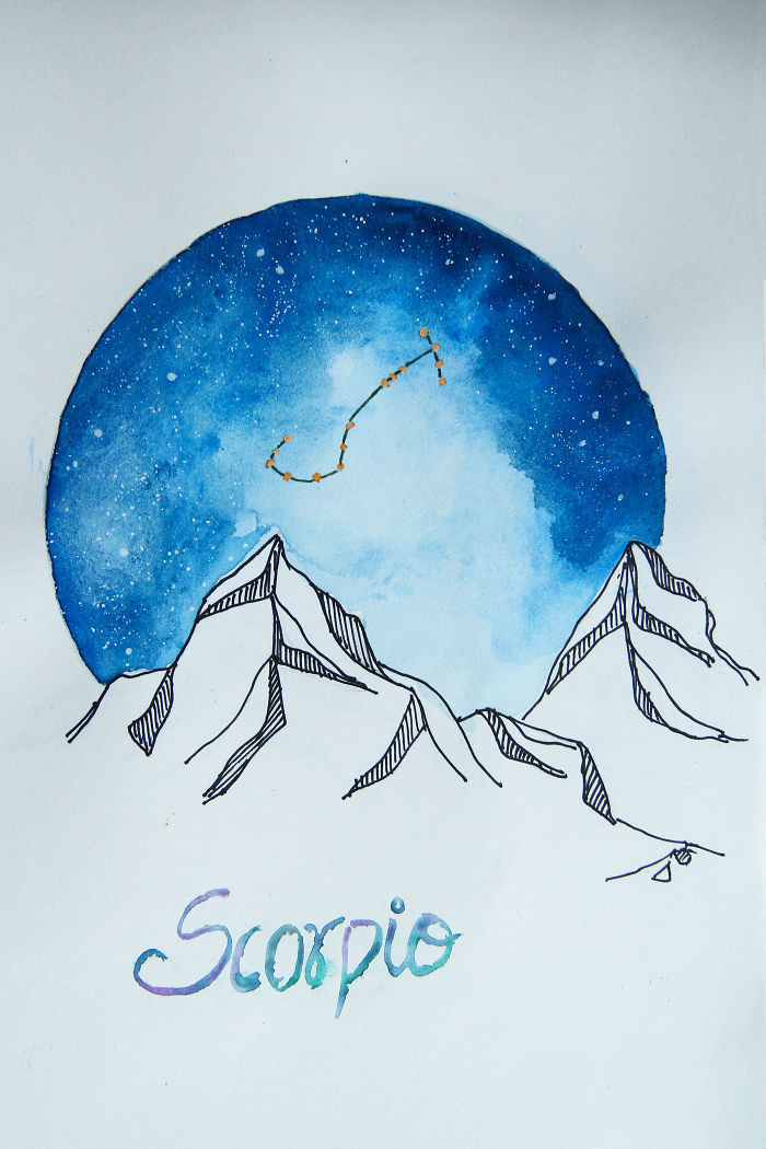 I Painted Zodiac Sign Constellations I Painted Zodiac Sign Constellations