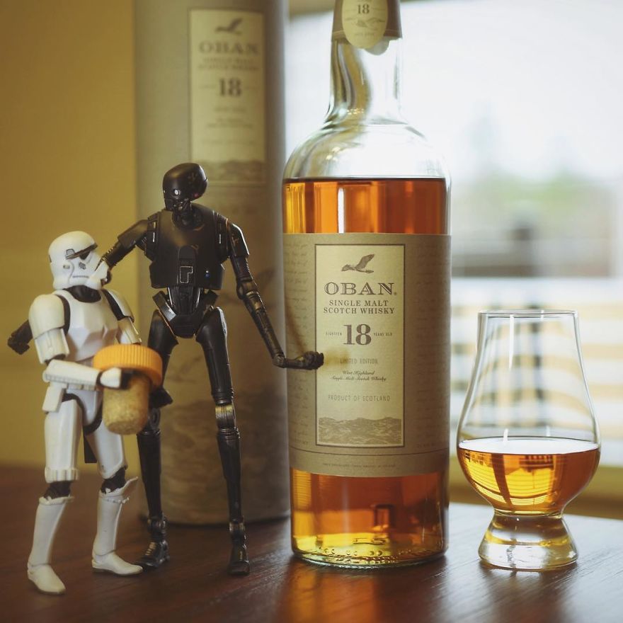Celebrating Rogue One With Star Wars Whisk(e)y Photos.