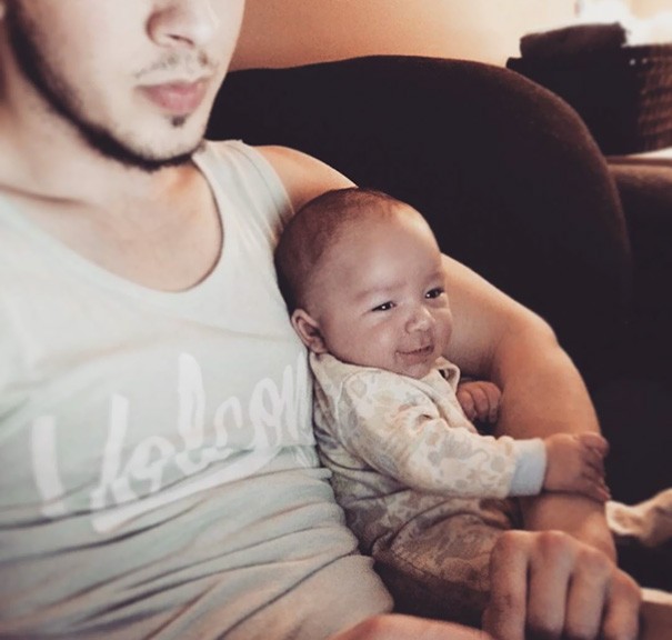 Watching TV With The Tiny One