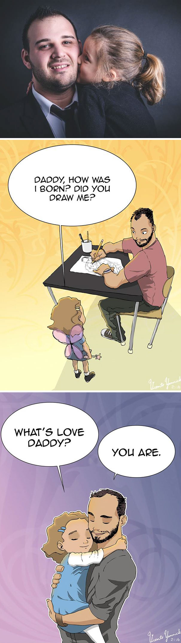 This Single Dad Is Making Heartwarming Illustrations Of Everyday Life With His Daughter