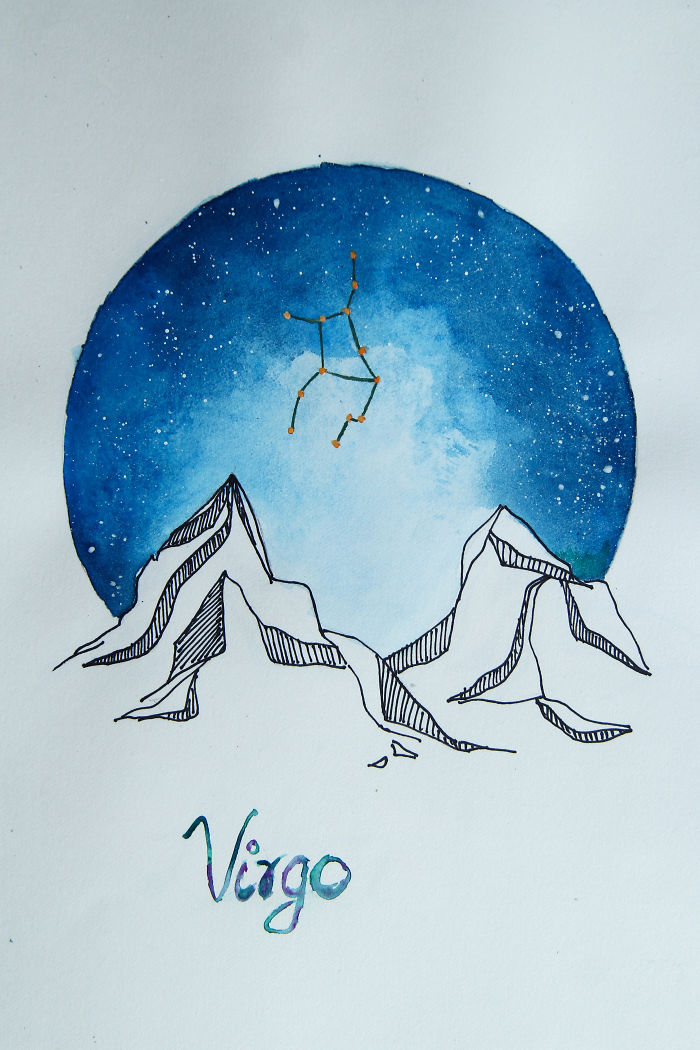 I Painted Zodiac Sign Constellations I Painted Zodiac Sign Constellations