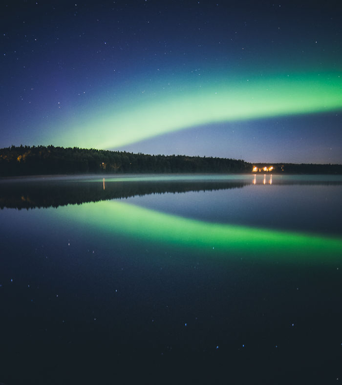 I've Been Hunting Starry Nights And Northern Lights Over Two Years In Finland