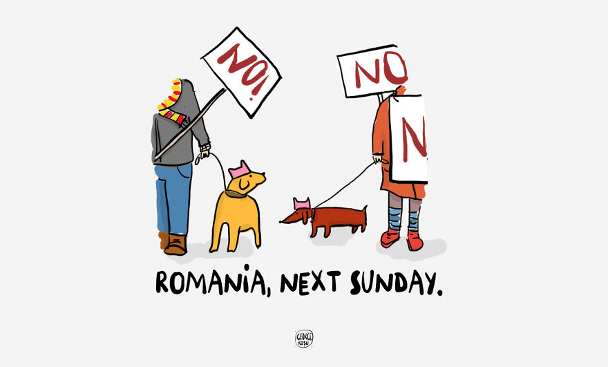 9 Artists Illustrate The Romanian Protests Against Corruption 9 Artists Illustrate The Romanian Protests Against Corruption