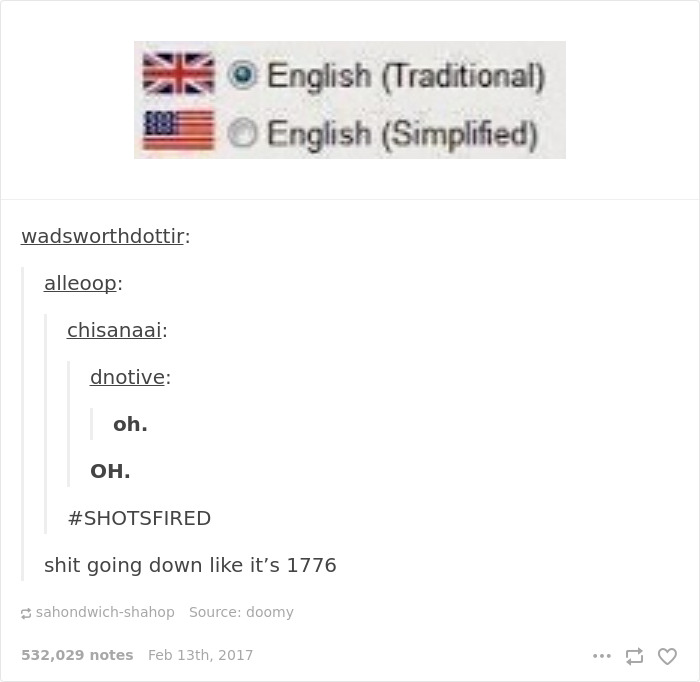 Traditional vs. Simplified