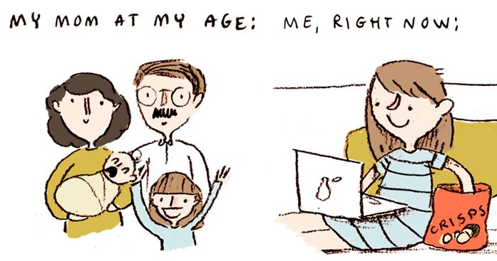 43 Comics In Which I Try To Be An Adult But Fail Miserably