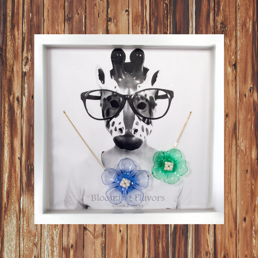 Upcycled Jewelry - Waste And Animals, Victims Of An Environmental Issue, Coexist Beautifully.