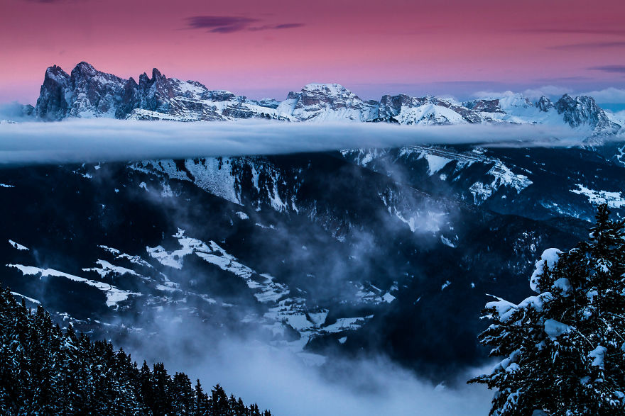 I Photographed Dolomites In Winter