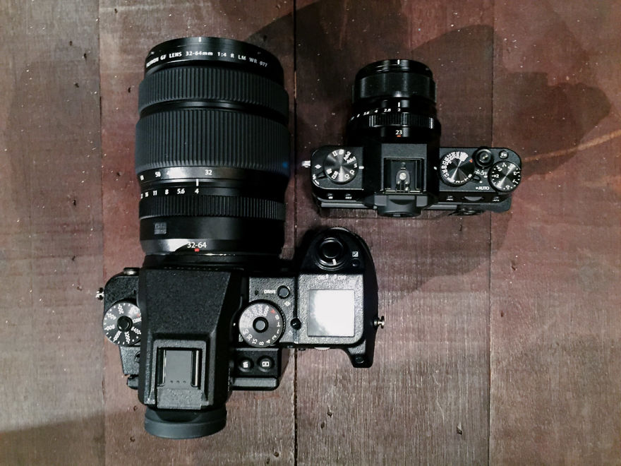 How Small Is Fujifilm's X-T20? And Just How Big Is Their Gfx?