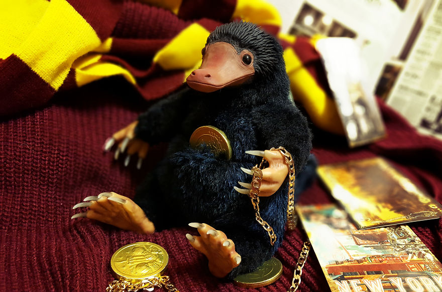 We Create Magical Niffler From The Movie “fantastic Beasts And Where Are To Find Them”