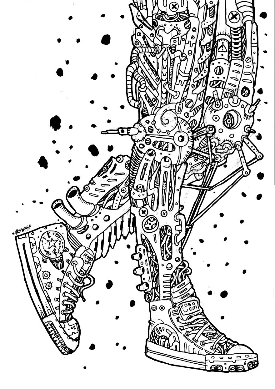 I Like To Turn Anything Into Robotic Style, Or I Call Robolism.